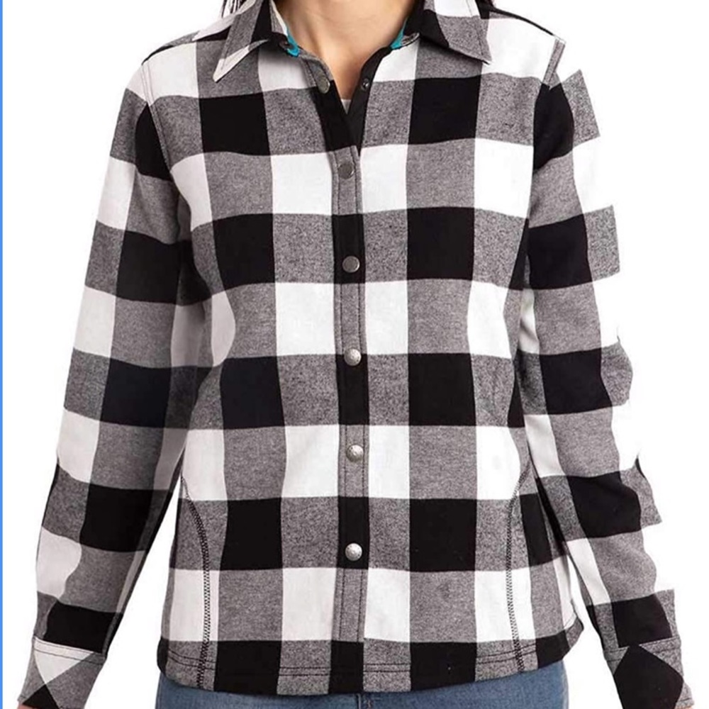 Orvis Fleece Lined Flannel, Sz M